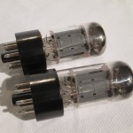 Toshiba 6SN7GTB medium-mu twin triode (pair)