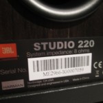 JBL STUDIO 220 2way speaker system (pair)