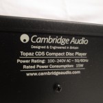 Cambridge Audio Topaz CD5 CD player