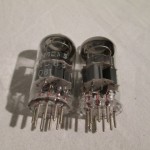 SIEMENS ECC88/6DJ8 twin triode vaccum tube (pair)