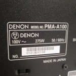 DENON PMA-A100 integrated stereo amplifier