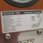 ASW GENIUS 100 2way speaker system (pair)