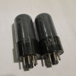 National Union JAN-CNU-6V6GT beam power pentode (pair)