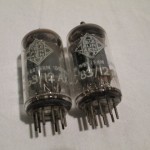 Tele Fun Ken ECC83/12AX7 twin triode (with mark) pair