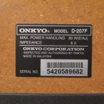 ONKYO D-207F 2way speaker system (pair)