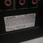 SONY TA-F555ESX integrated stereo amplifier