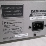 CEC CD5 CD player