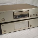 SONY CDP-R1+DAS-R1 CD player set