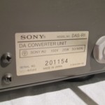 SONY CDP-R1+DAS-R1 CD player set