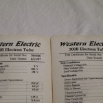 Western Electric 300B/MP('95) triode power tube (matched pair)