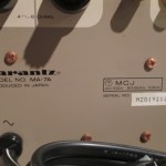 marantz MA-7A class-A monaural power amplifier (pair)