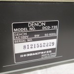 DENON DCD-735 CD player