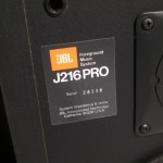 JBL J216 PRO 2way speaker system (pair)