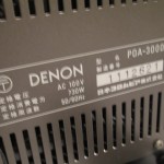 DENON POA-3000 stereo power amplifier