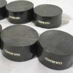 ONKYO audio insulator made of ebony (8pcs)