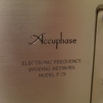 Accuphase F-25 electronic crossover