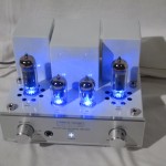 Triode PEARL tube integrated stereo amplifier