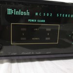 McIntosh MC502 stereo power amplifier