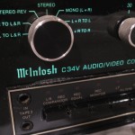 McIntosh C34V stereo preamplifier