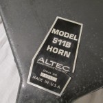 ALTEC 511B sectral horn (pair)