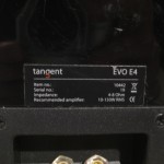 Tangent EVO E4 2way speaker system (pair)