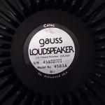 GAUSS 4583A 15inch(38cm) LF transducer (pair)