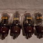GEC KT66 beam power pentode (4pcs/Mached Quad)