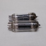 General Electric 6CG7/6FQ7 medium-mu twin triode (pair)