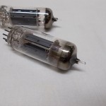 General Electric 6CG7/6FQ7 medium-mu twin triode (pair)