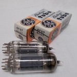 General Electric 6CG7/6FQ7 medium-mu twin triode (pair)