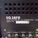 LUXMAN SQ38FD integrated stereo amplifier