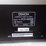 DENON DCD-600NE CD player