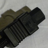 インレットプラグは IEC320-C15 形状 FURUTECH FI-15E(G) です。