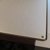 角付近の状態です。
