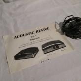 ACアダプターとｔ利扱い説明書が付属します。