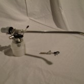 スリムな印象のロングアームです。