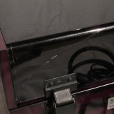 ダストカバー背面部には亀裂がありますが、接着されています。