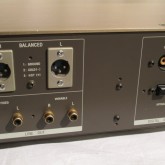 多彩な出力端子を装備。XLR は 3-hot です。