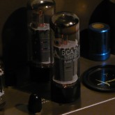 出力管は 松下 6CA7 matched quad を装着しました。