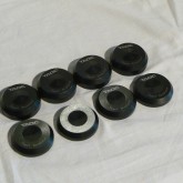 セット内容です。突起あり４個・受け皿４個です。使用感も少ない良品です。