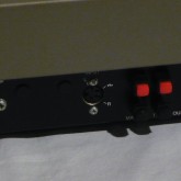 RCA jack は取り付けられておりません。 5pin-DIN 端子入力のみです。