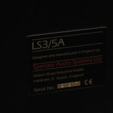 spendor  LS3/5a bi-wire  2way speaker systems