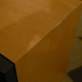 角部の傷の写真です。