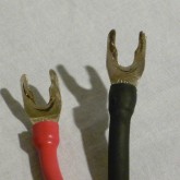 末端は両方ともに Y-lug です。多少の使用感があります。