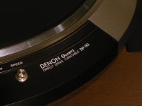 フォノモーターは DENON DP-80 です。当社製中では当時の最高峰フォノモーターです。