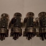 Tung-Sol(Dynaco) 6550 beam power pentode (used / matched quad)