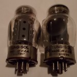 Tung-Sol(Dynaco) 6550 beam power pentode (used / matched quad)