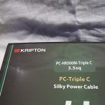 KRIPTON PC-HR500M-Triple C 3.5SQ AC power cable 2.0m