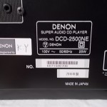 DENON DCD-2500NE SACD/CD player