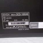 DENON DCD-1650AE(DCD-2000AE) SACD/CD player